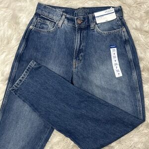 Vintage Highest-Rise Mom Jean Semi-Relaxed Tapered Leg Arizona Jean Co 90's Sz 7